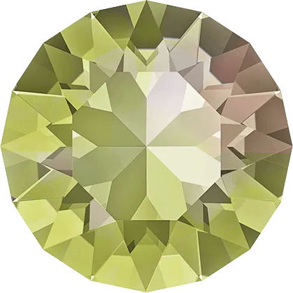 1028 & 1088 Swarovski Chaton & Round Stones, Crystal Luminous Green (001 LUMG)