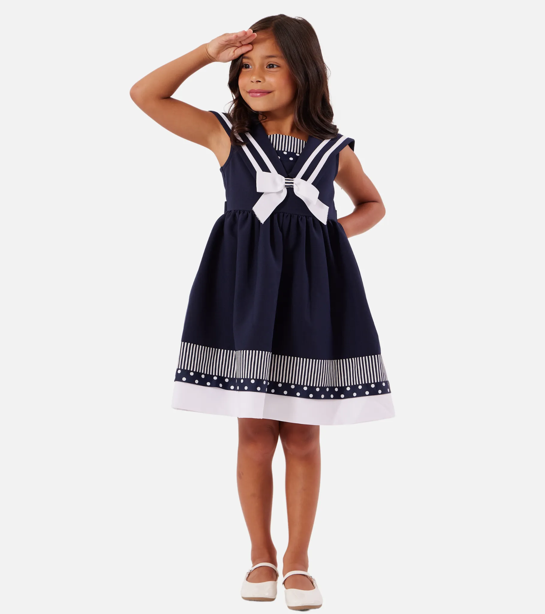 Allison Nautical Sailor Dress
