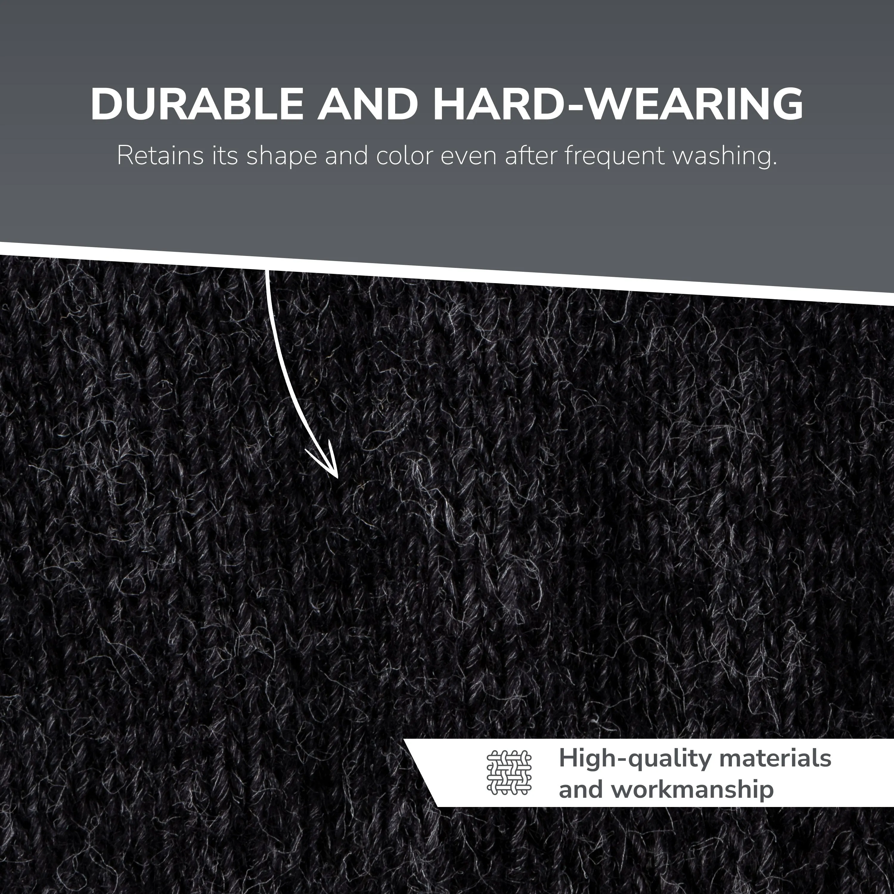 Ankle Socks – Anthracite / 1 Pair