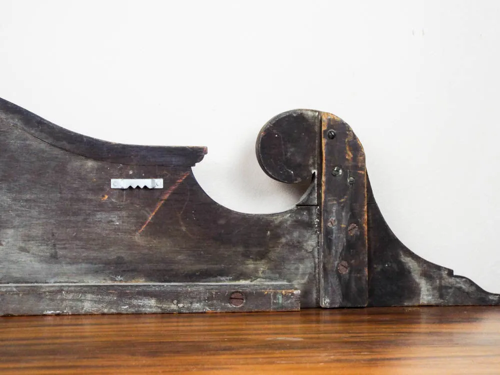 Antique Advertising Boots Cash Chemists Vintage Wood Sign