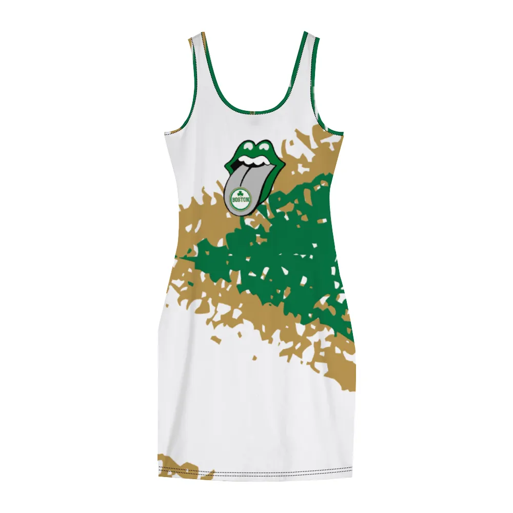 Boston Charm Women's Tank Dress - White