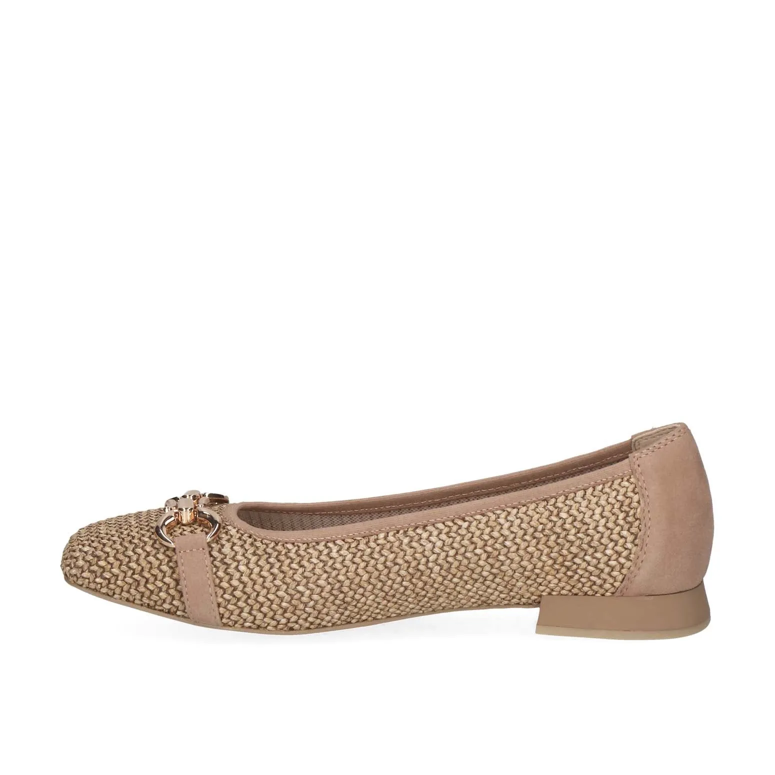 Caprice Classic Weave Pump Bark