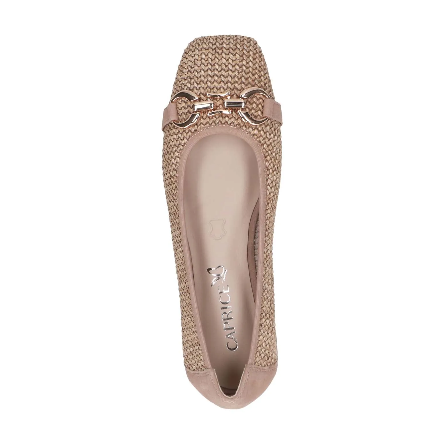 Caprice Classic Weave Pump Bark