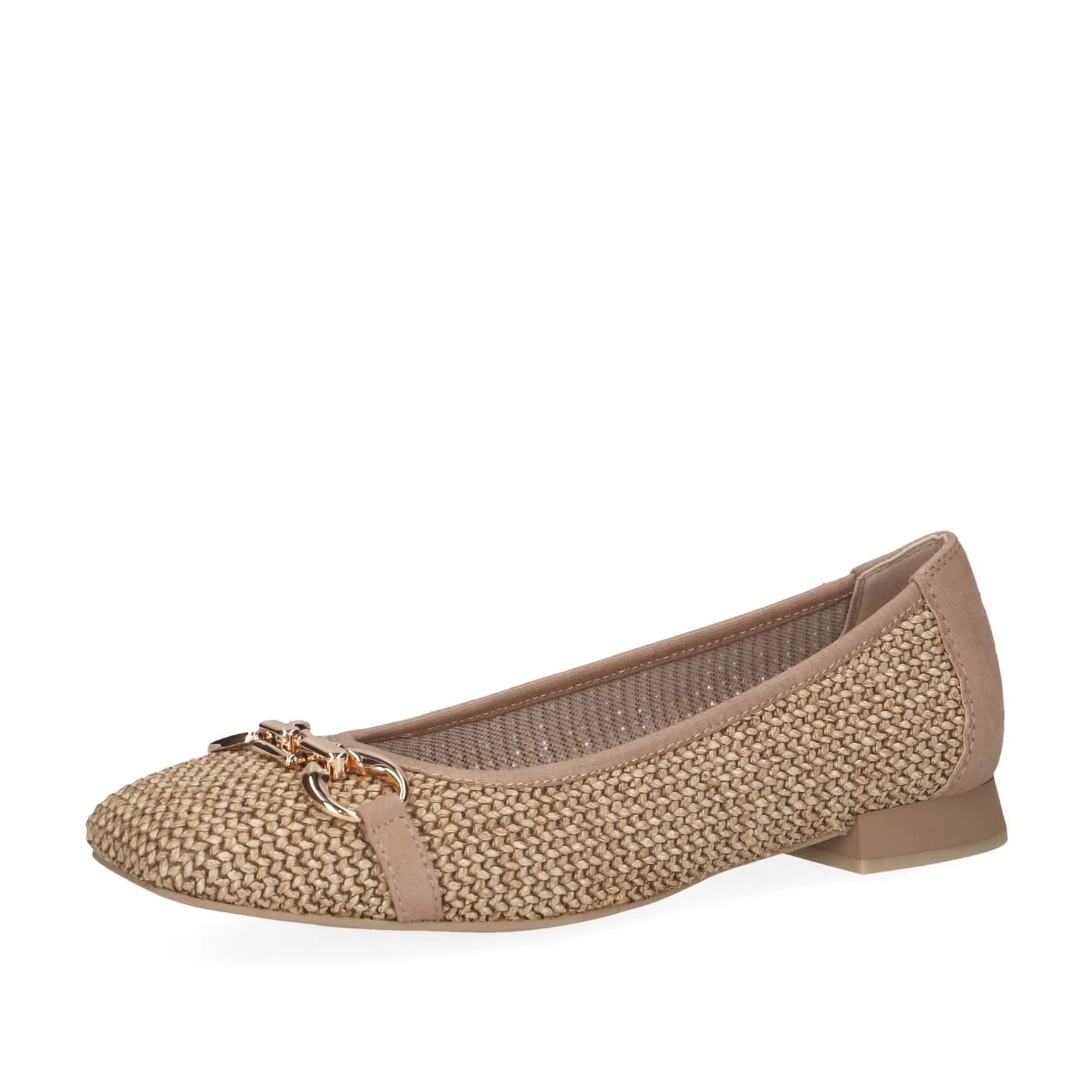 Caprice Classic Weave Pump Bark