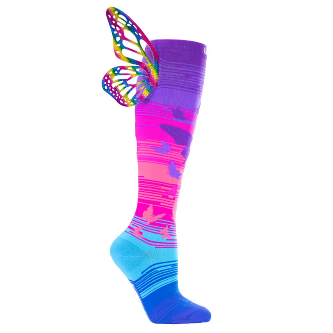 Crazy Skates Butterfly Socks