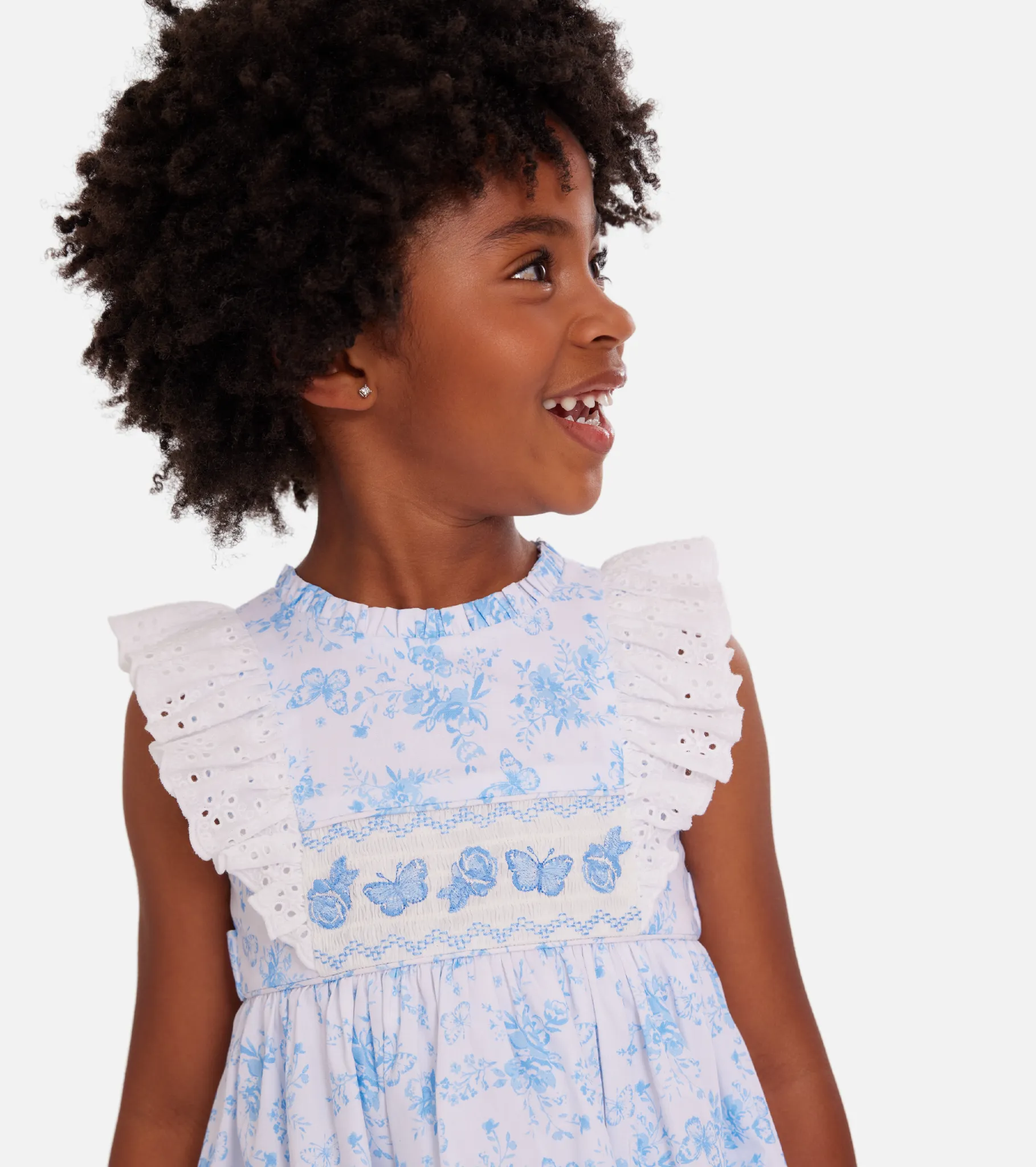 Daphne Smocked Butterfly Dress