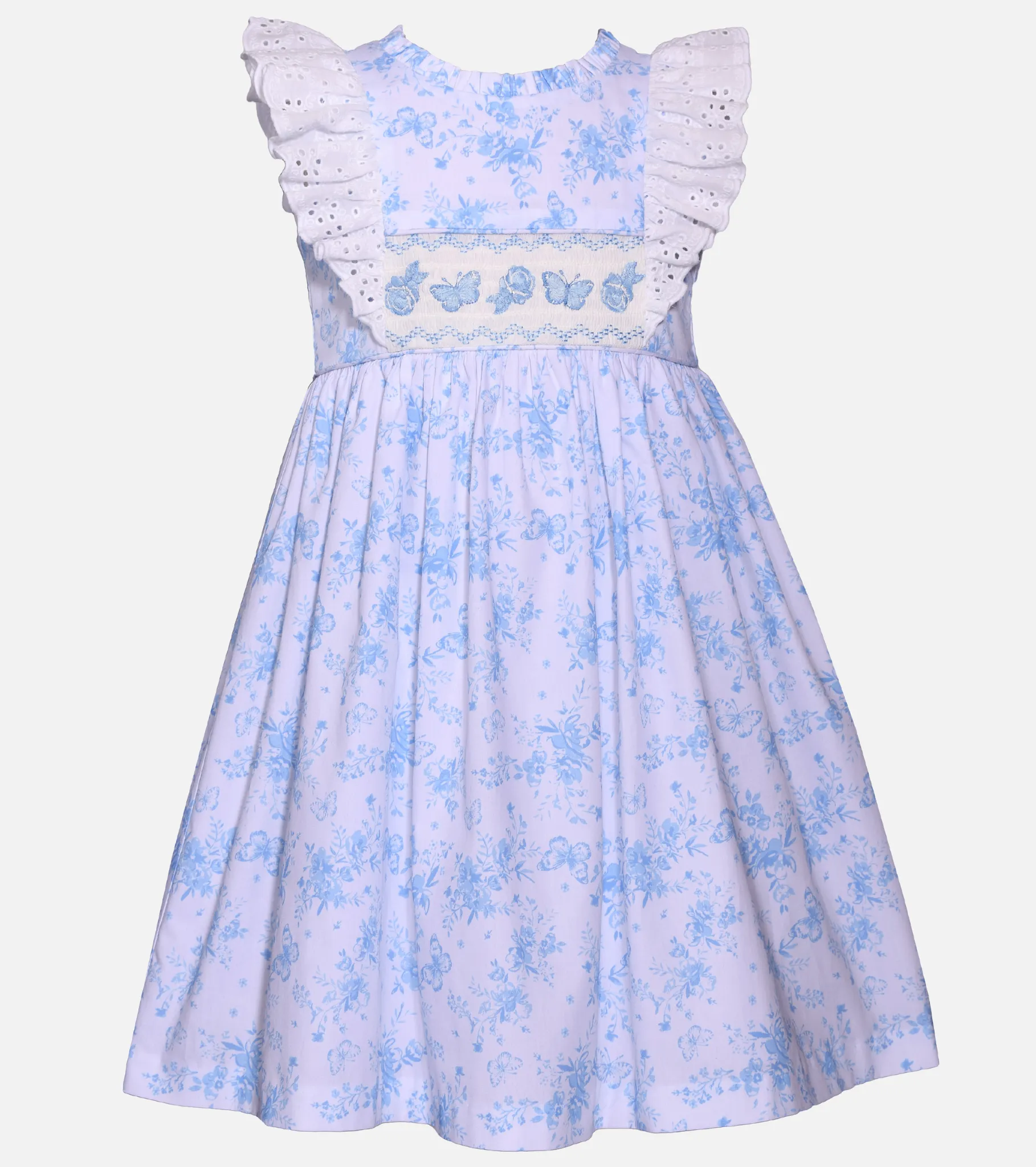 Daphne Smocked Butterfly Dress