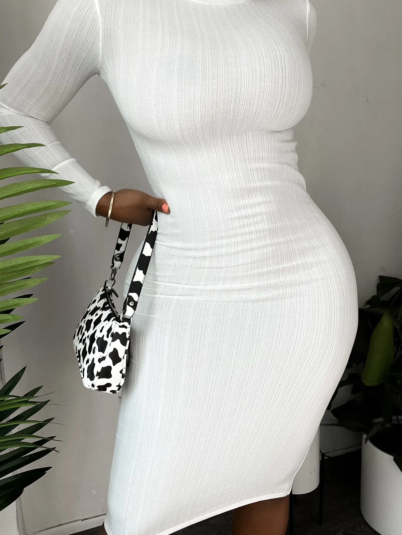 DENIAL BODYCON | DRESS