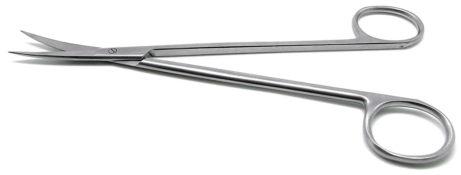 Dental Kelly Scissors curved 6.5”