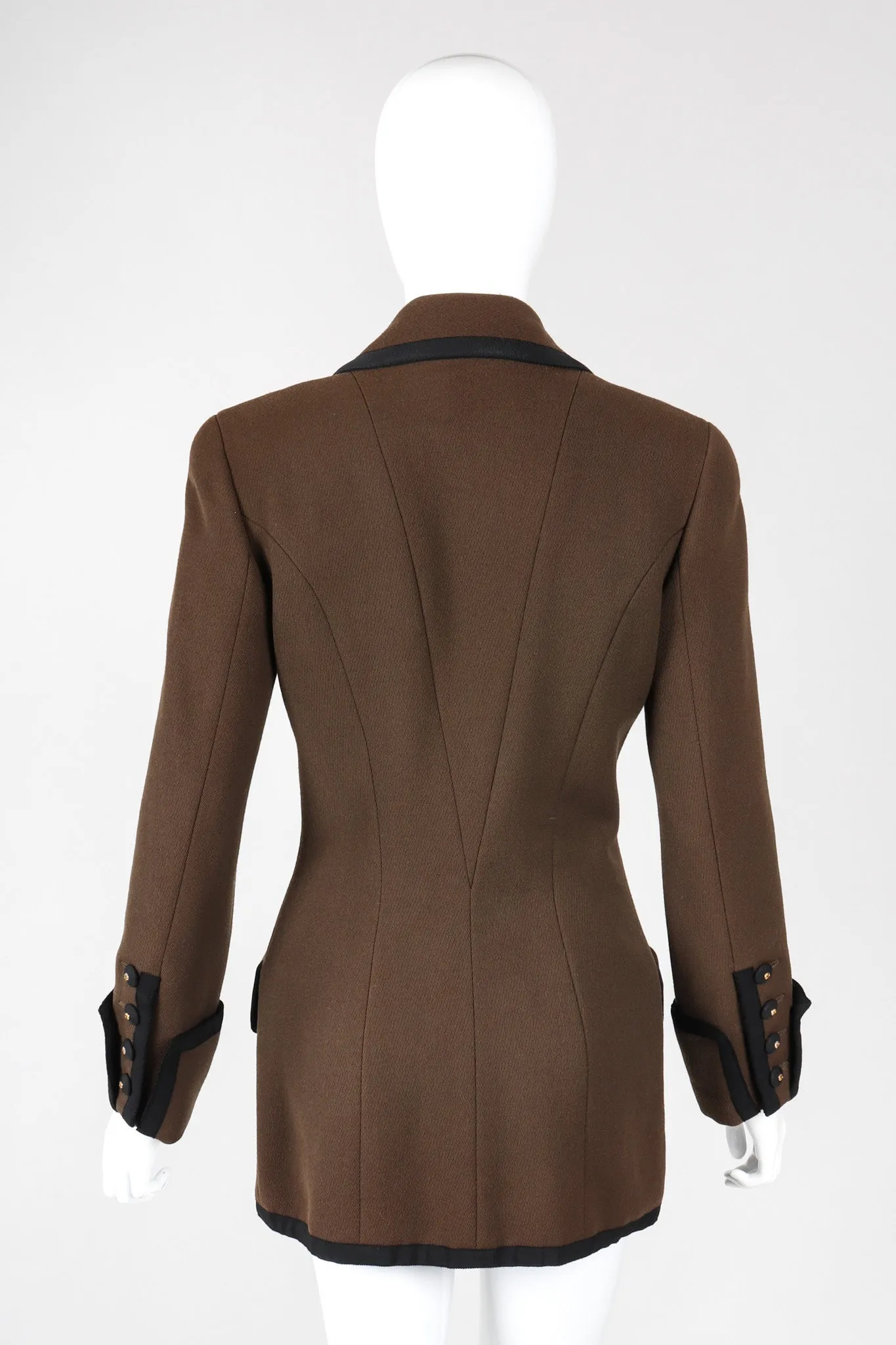 Double Lapel Waistcoat Jacket