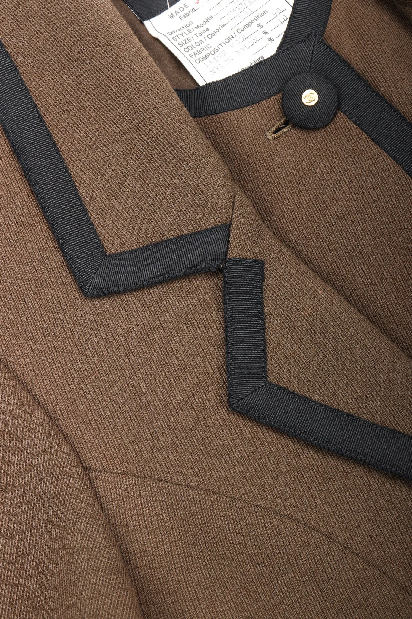 Double Lapel Waistcoat Jacket