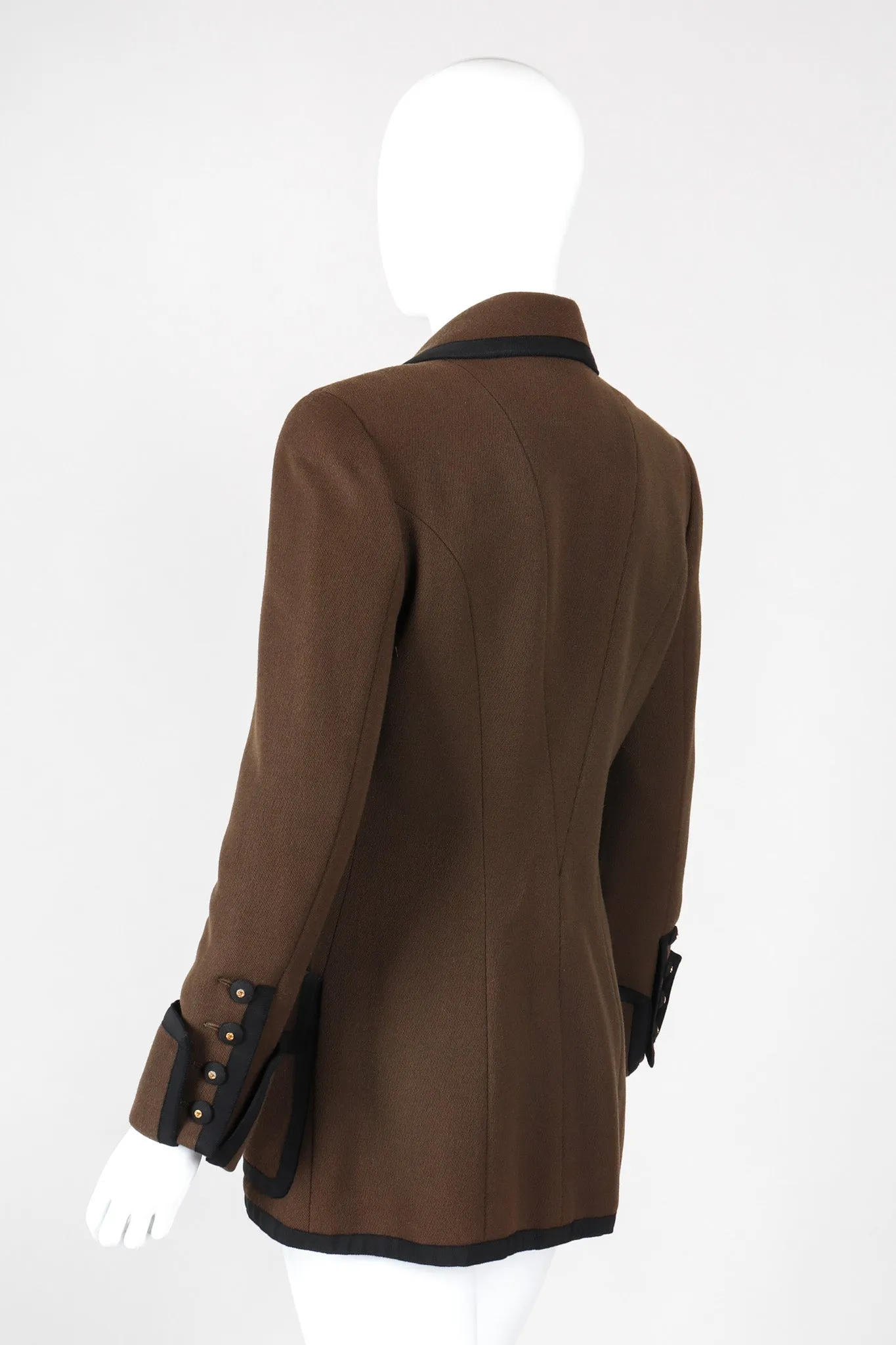Double Lapel Waistcoat Jacket