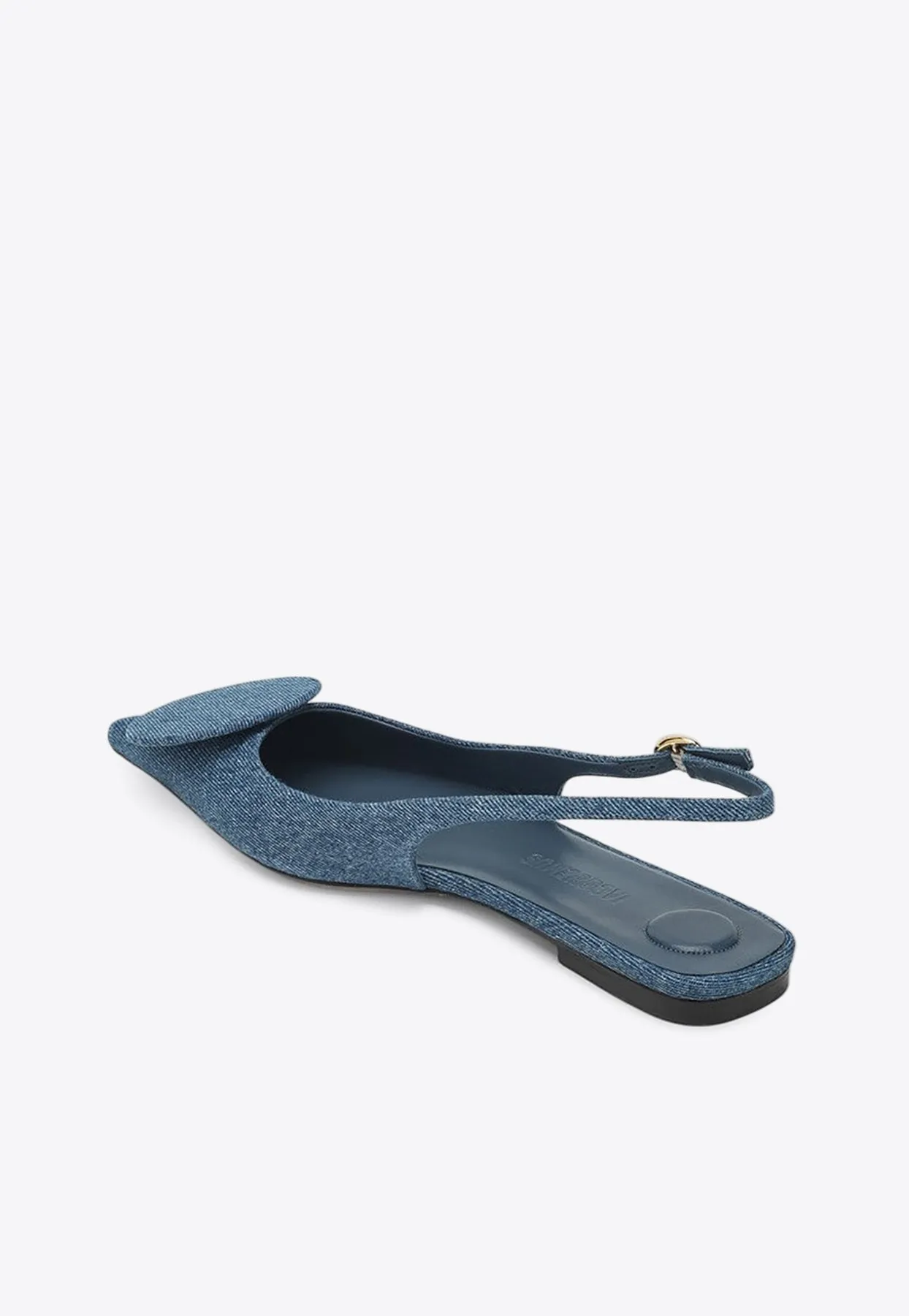 Duelo Slingback Denim Flats