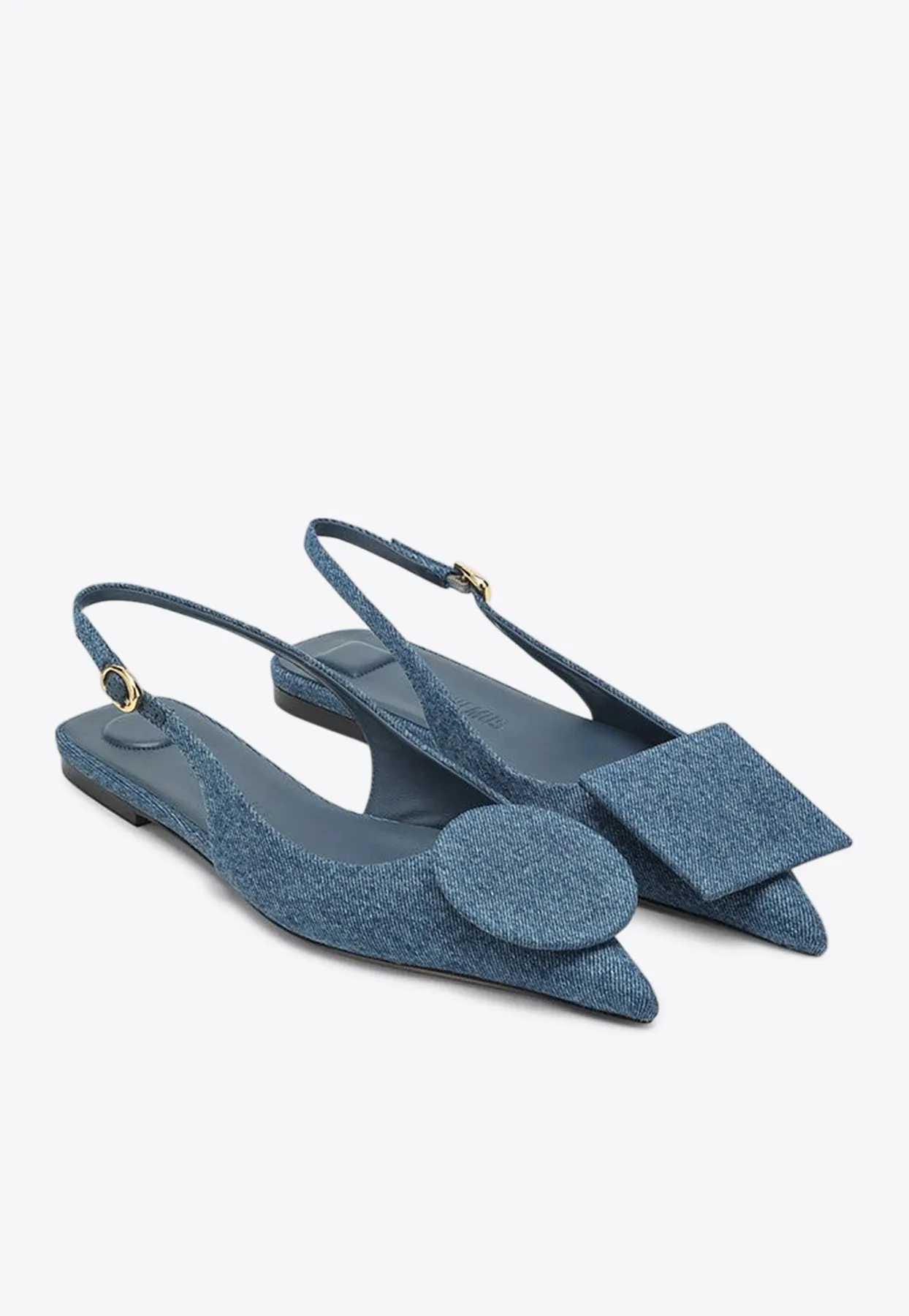 Duelo Slingback Denim Flats