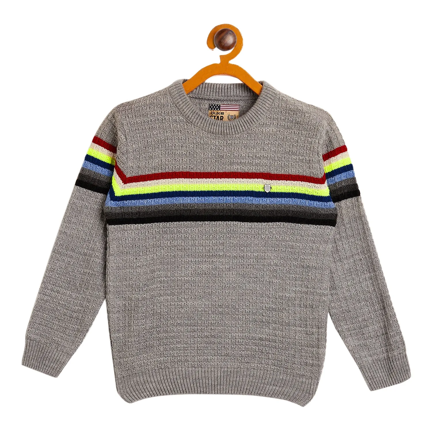 Duke Stardust Boys Full Sleeve Round Neck Pullover (SDS3544)