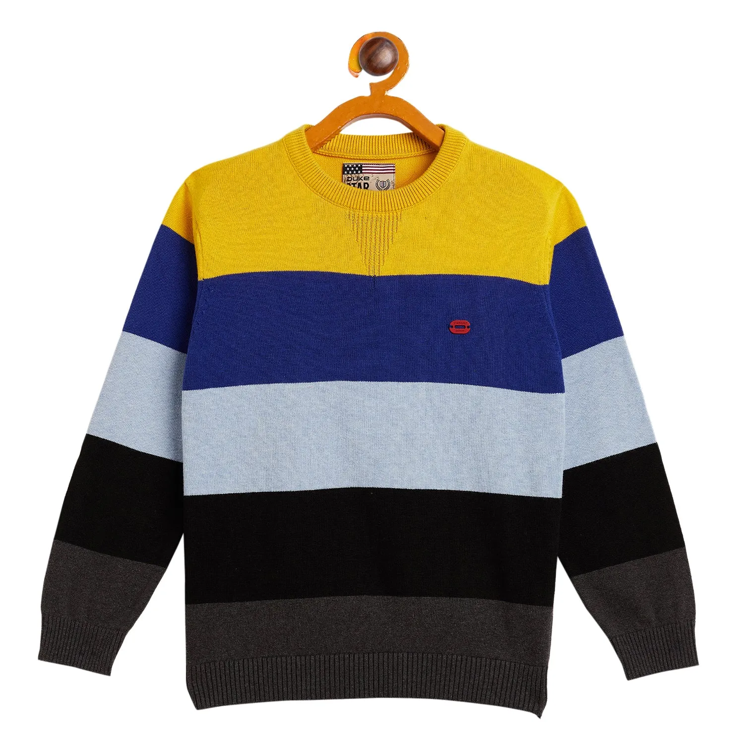 Duke Stardust Boys Full Sleeve Round Neck Pullover (SDS3548)