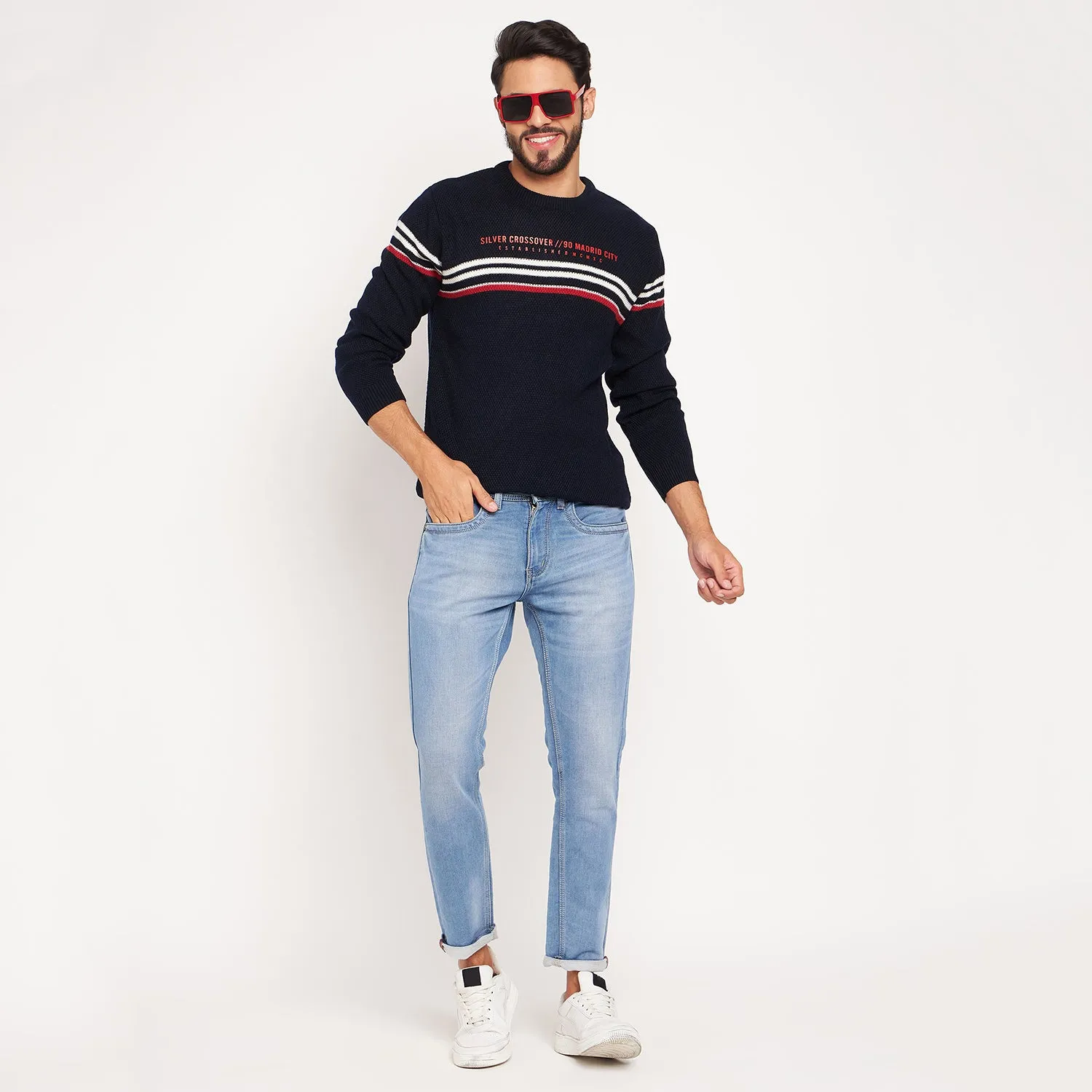 Duke Stardust Men Full Sleeve Round Neck Pullover (SDS2008)