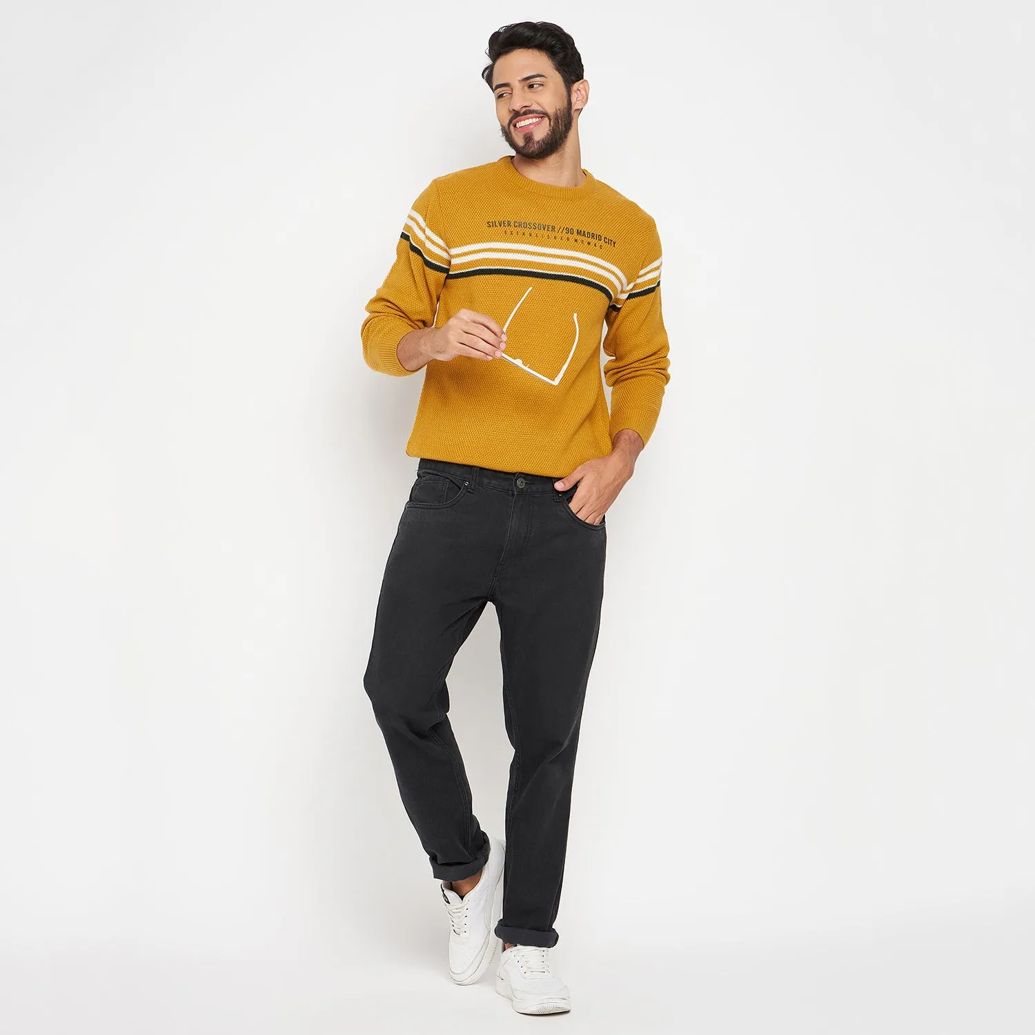 Duke Stardust Men Full Sleeve Round Neck Pullover (SDS2008)