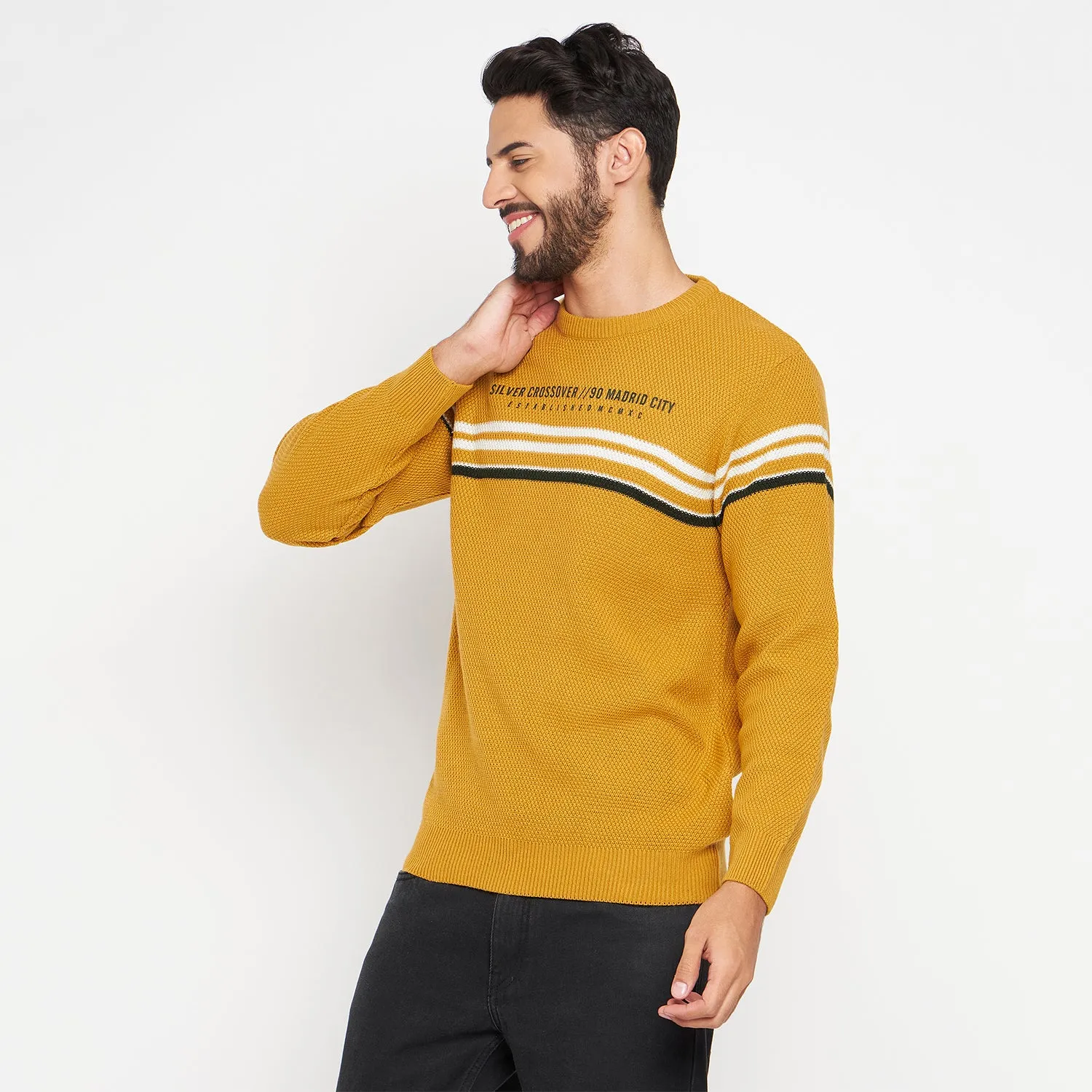Duke Stardust Men Full Sleeve Round Neck Pullover (SDS2008)