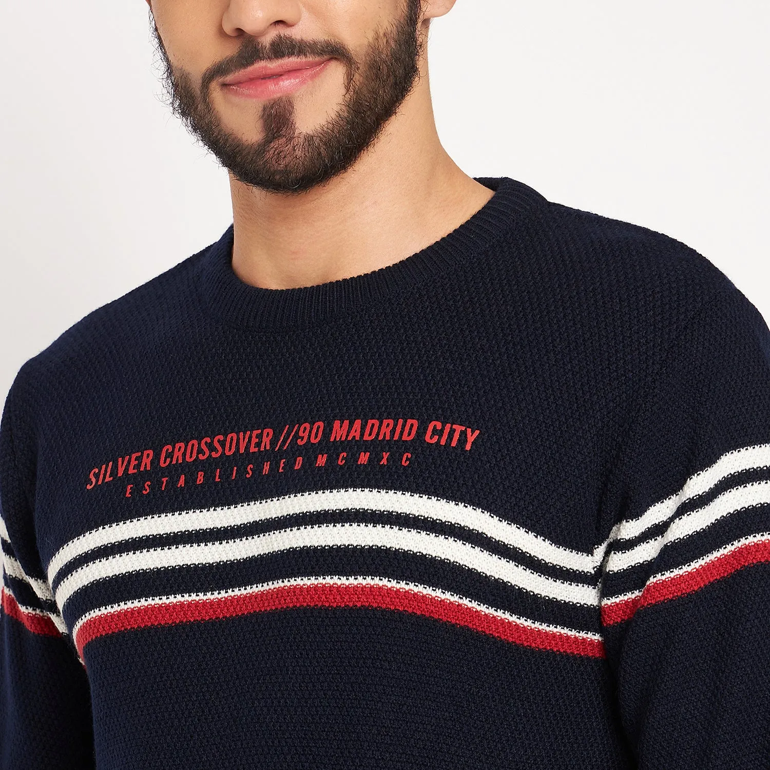Duke Stardust Men Full Sleeve Round Neck Pullover (SDS2008)