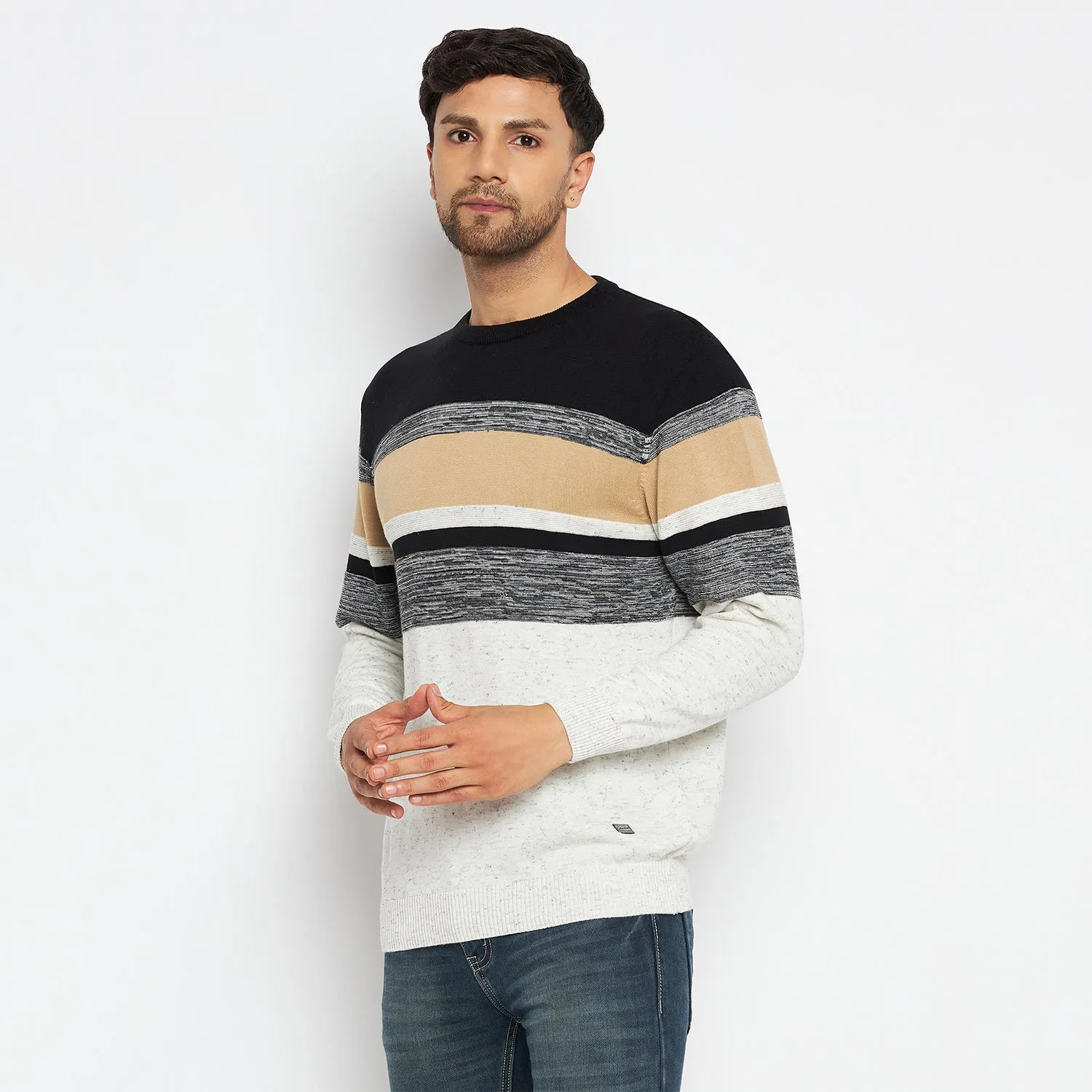 Duke Stardust Men Full Sleeve Round Neck Pullover (SDS652)