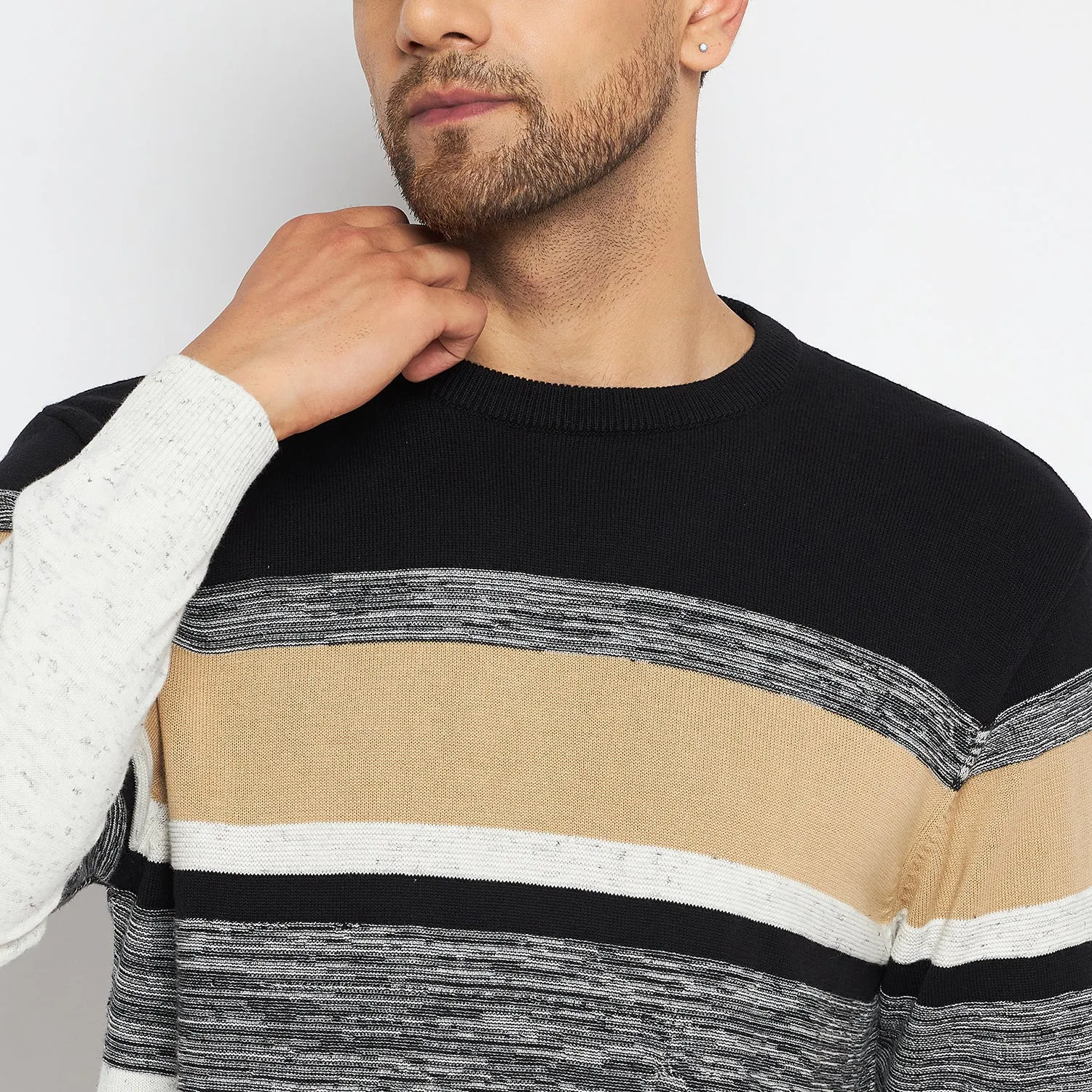Duke Stardust Men Full Sleeve Round Neck Pullover (SDS652)