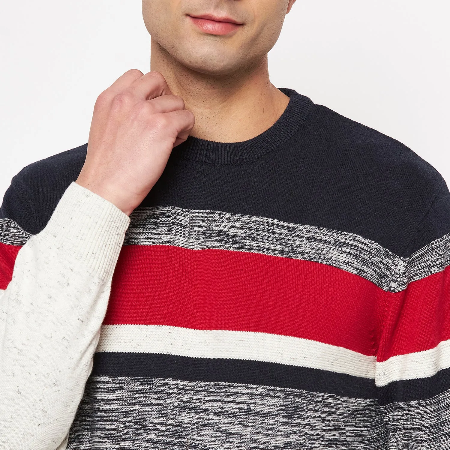 Duke Stardust Men Full Sleeve Round Neck Pullover (SDS652)