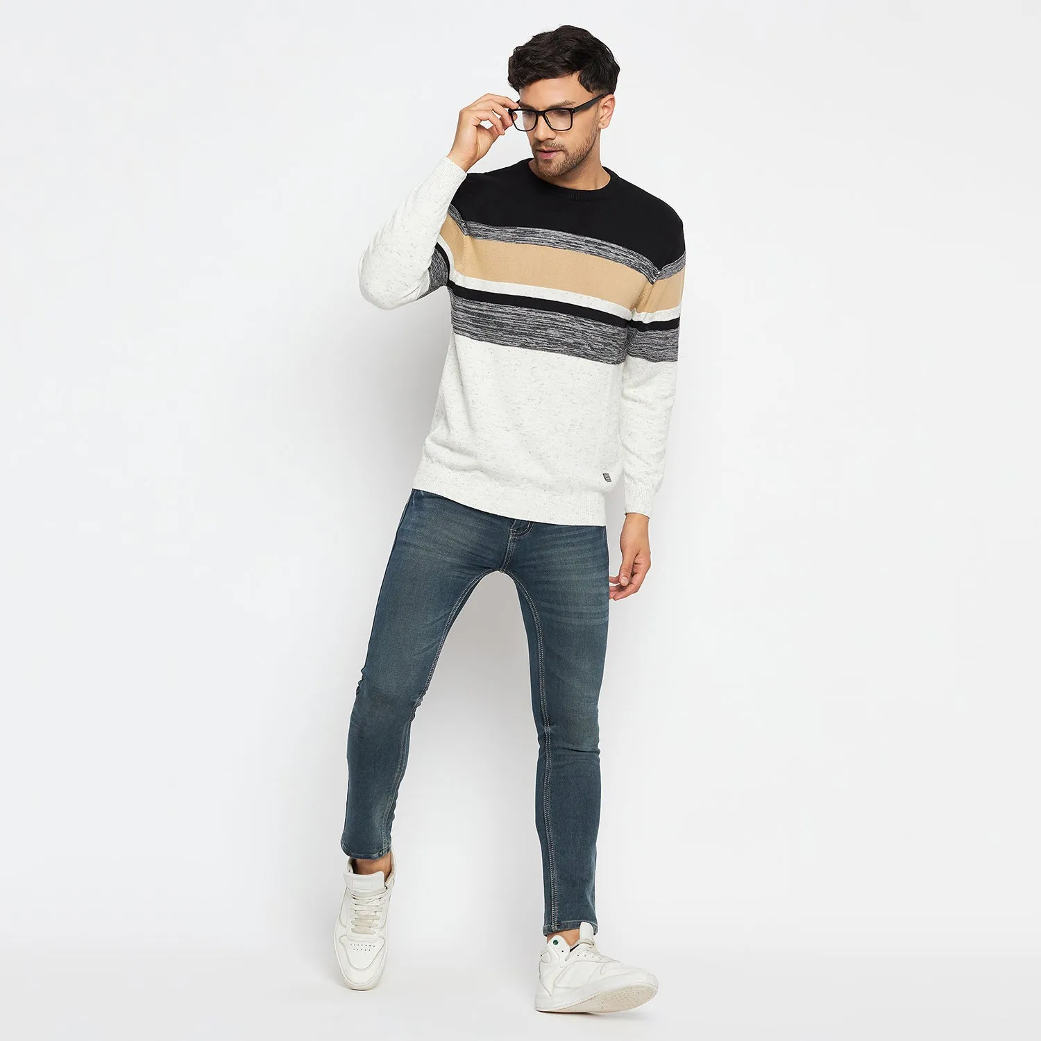 Duke Stardust Men Full Sleeve Round Neck Pullover (SDS652)