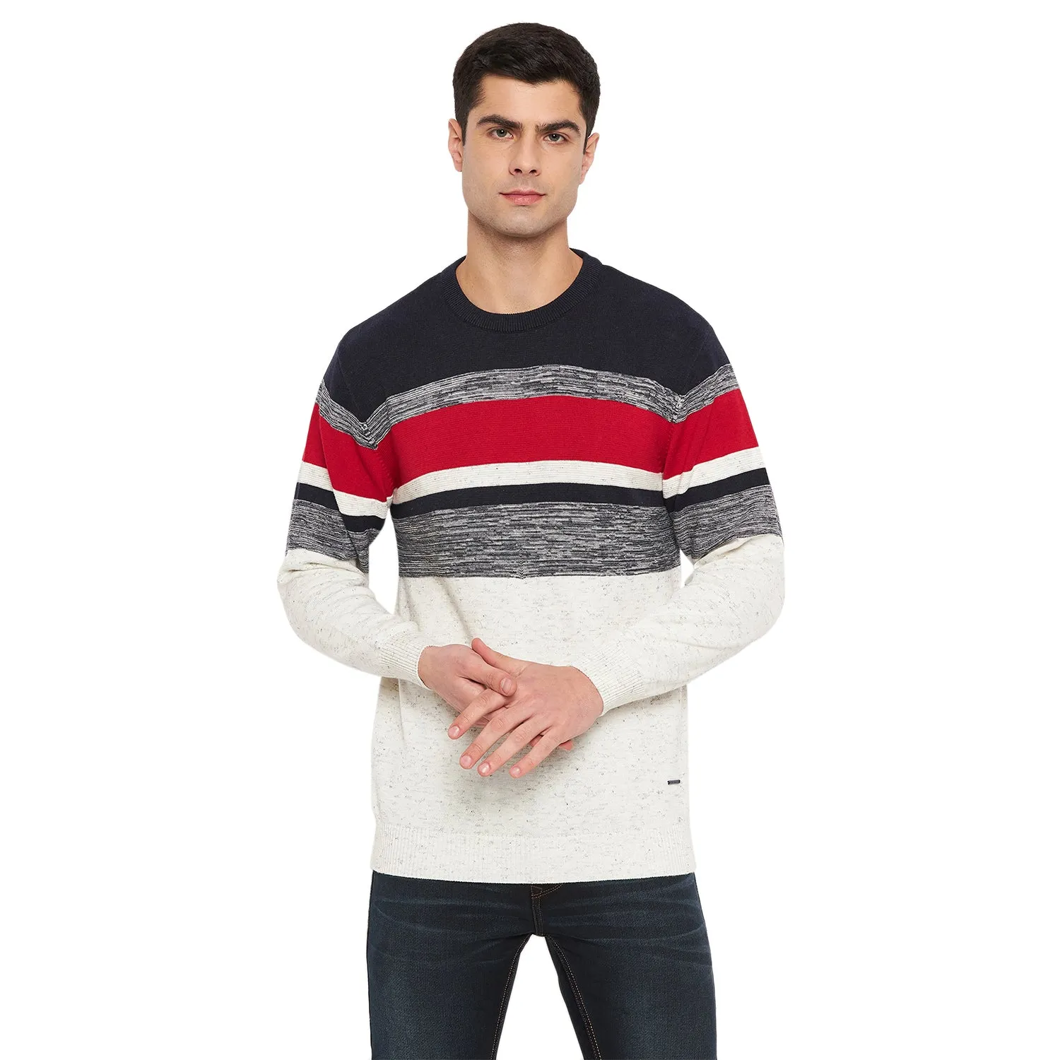 Duke Stardust Men Full Sleeve Round Neck Pullover (SDS652)