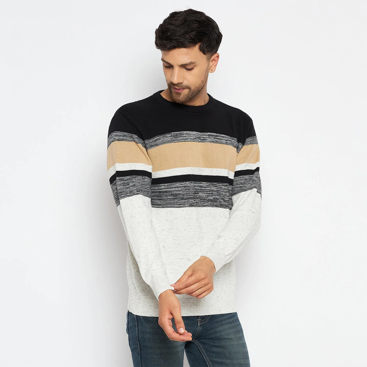 Duke Stardust Men Full Sleeve Round Neck Pullover (SDS652)