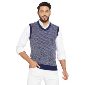 Duke Stardust Men Sleeveless V Neck Sweater (SDS2033)