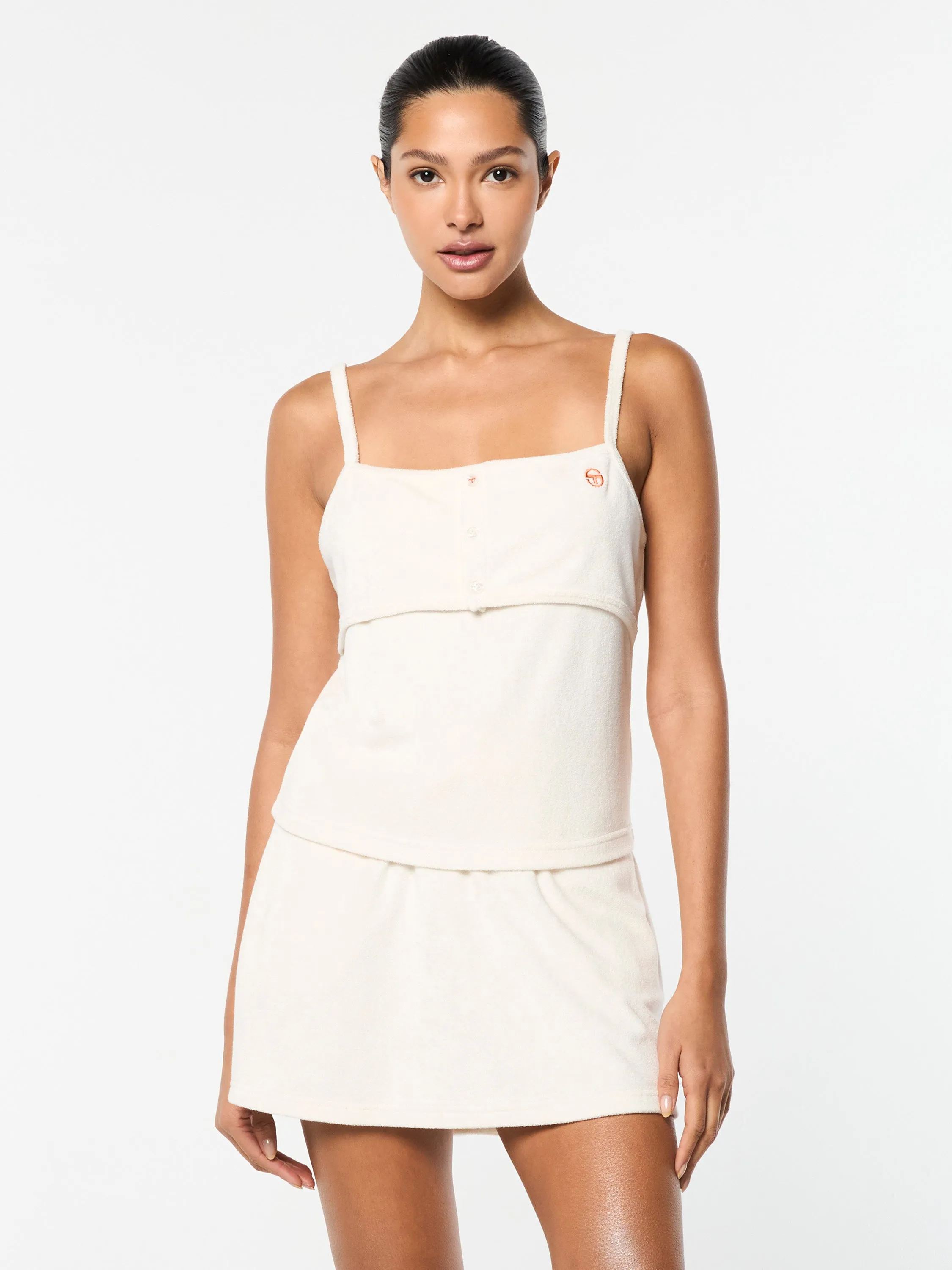 Edda Tank Top- Gardenia