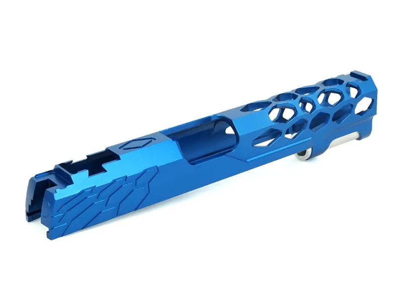 EDGE "SHIELD" Aluminum Standard Slide for Hi-CAPA/1911 (Blue)
