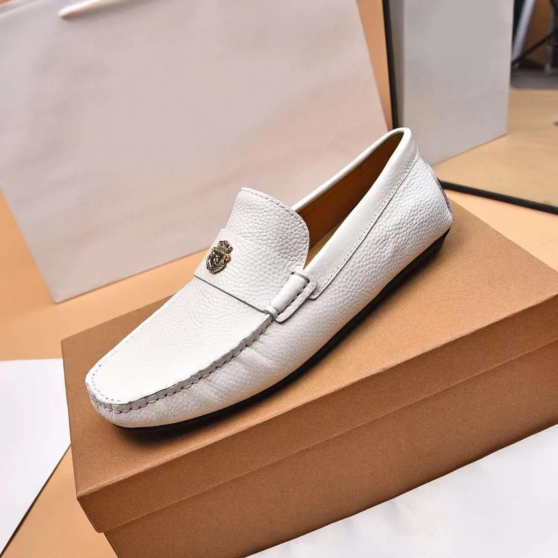Exclusive & Branded White Colour Men Loafers
