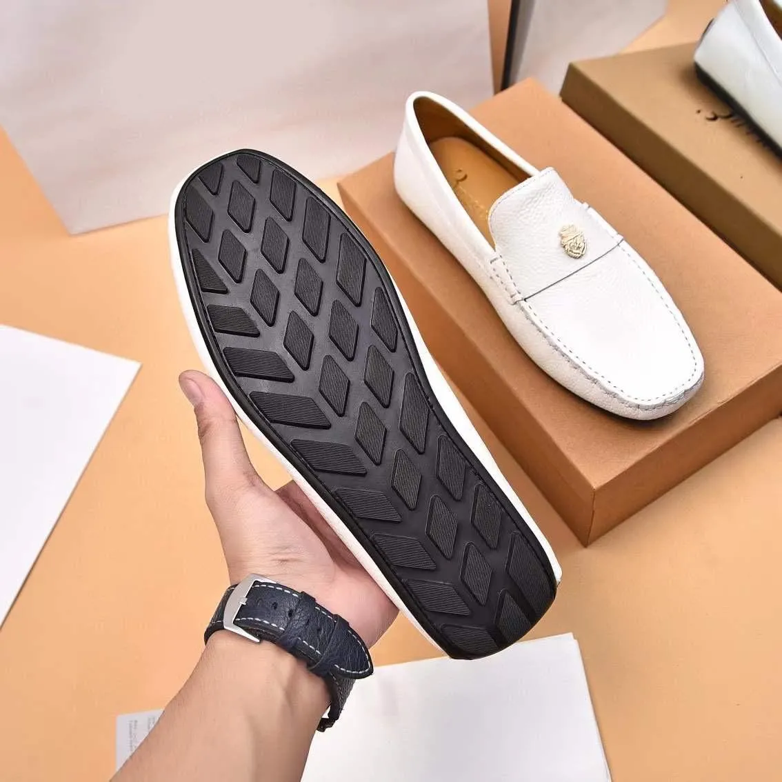 Exclusive & Branded White Colour Men Loafers