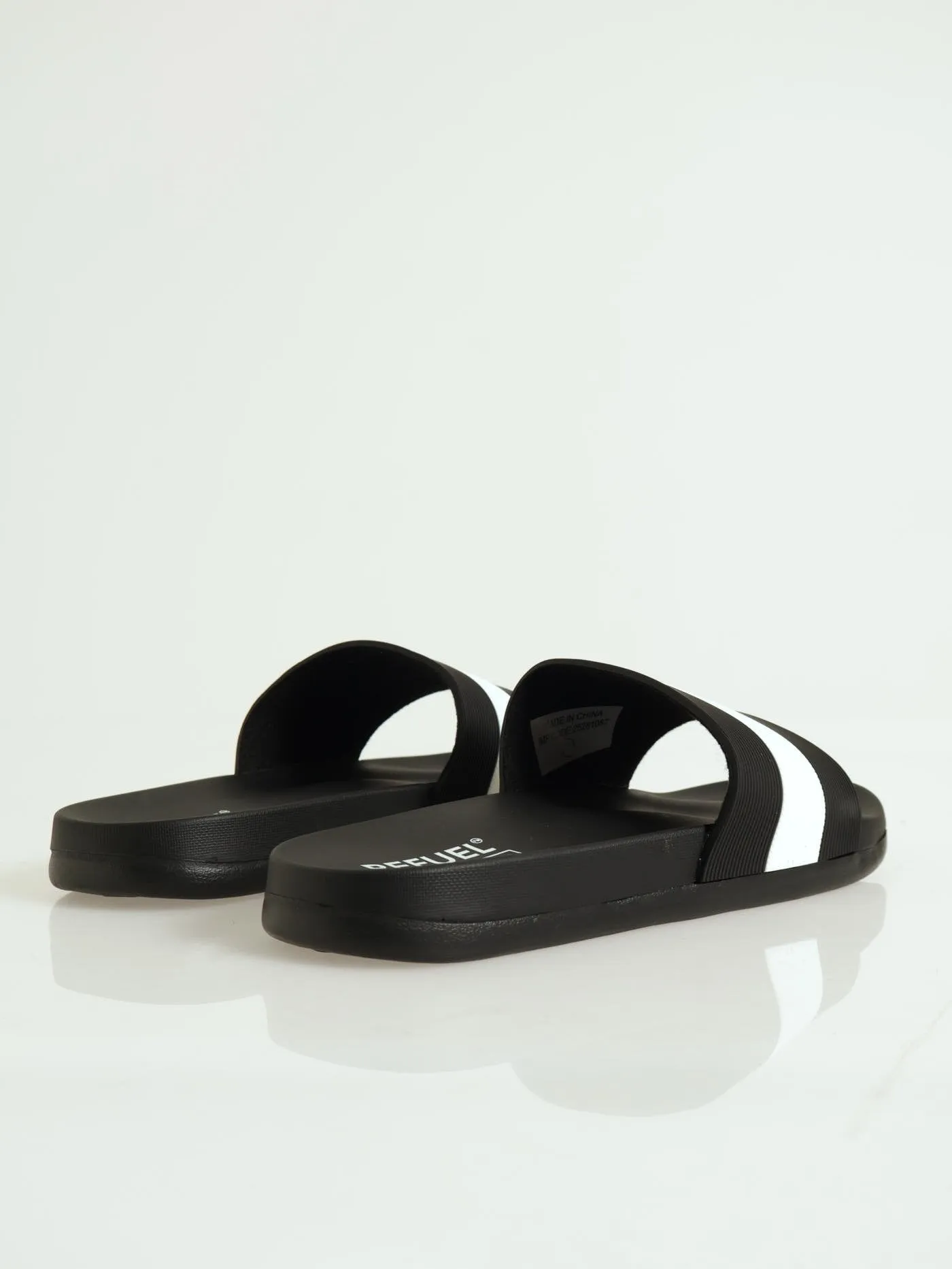 Foam Comfort Slip On Pool Slide - Black