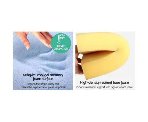 Foam Wedge Back Support Pillow - Beige