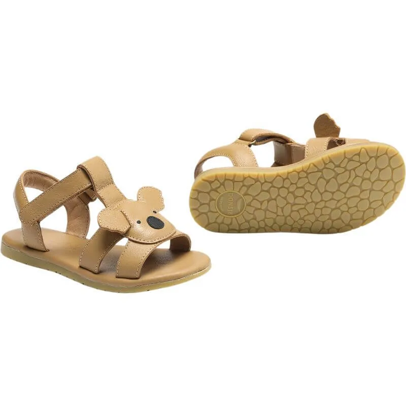 Girls Koala Leather Sandals