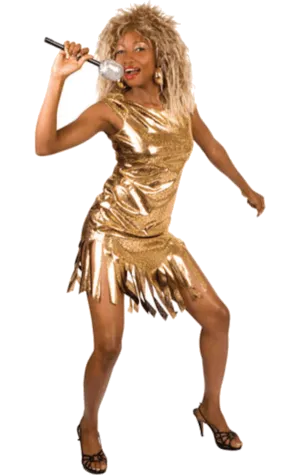Gold Rock Queen Costume