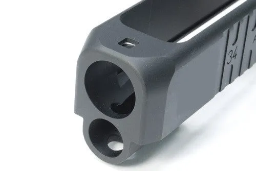 Guarder G34 Steel CNC Slide & Barrel Kit for Marui G17 (Custom Ver. Black)