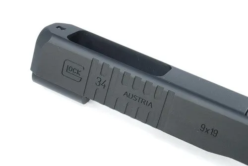 Guarder G34 Steel CNC Slide & Barrel Kit for Marui G17 (Custom Ver. Black)