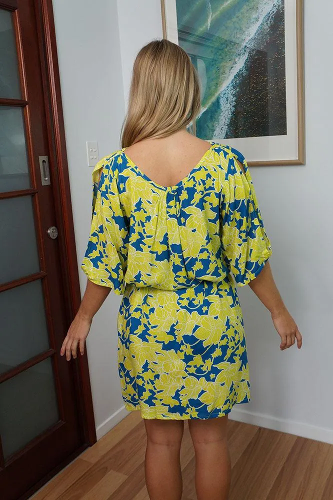 Hayman Dress "Spot Flower"