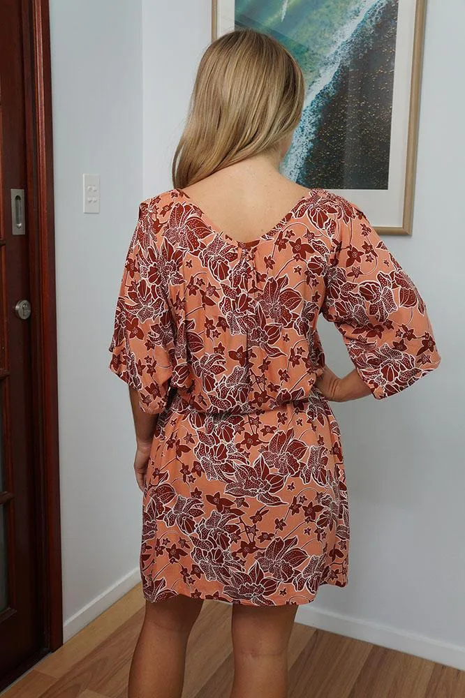 Hayman Dress "Spot Flower"