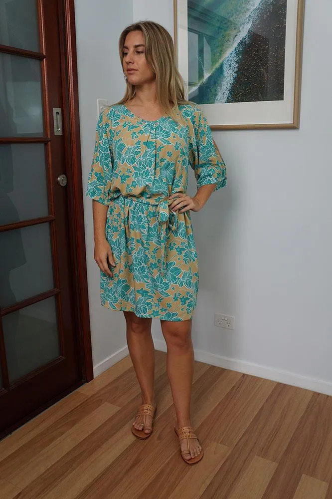 Hayman Dress "Spot Flower"