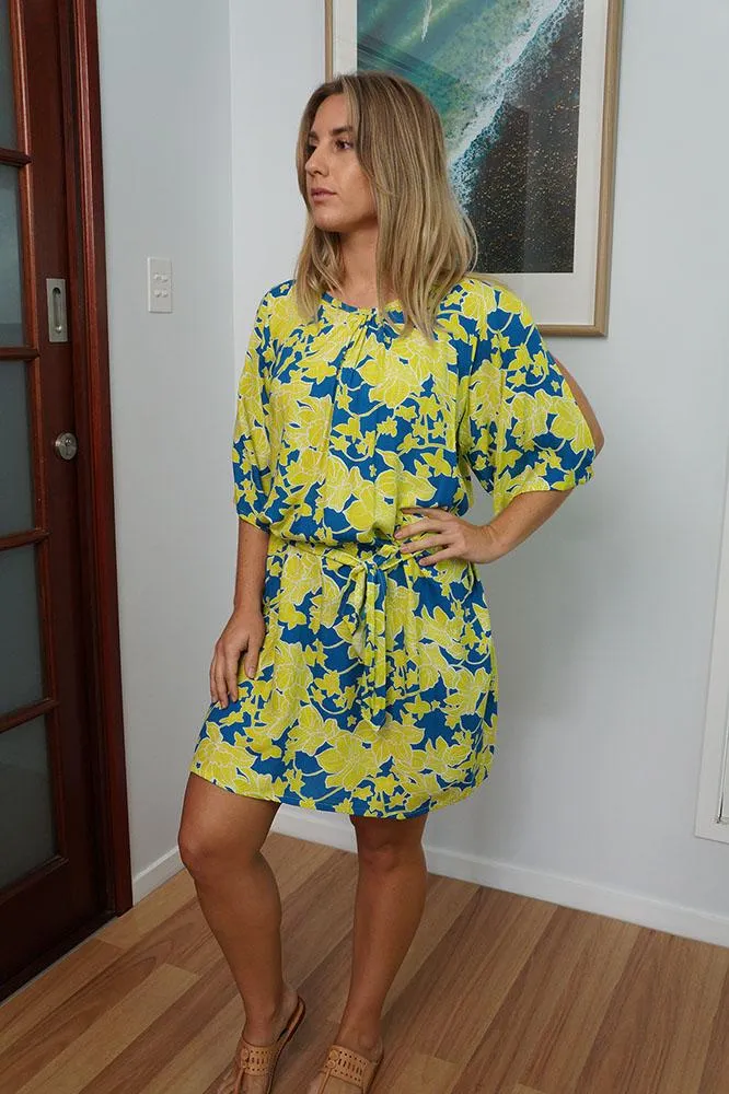 Hayman Dress "Spot Flower"