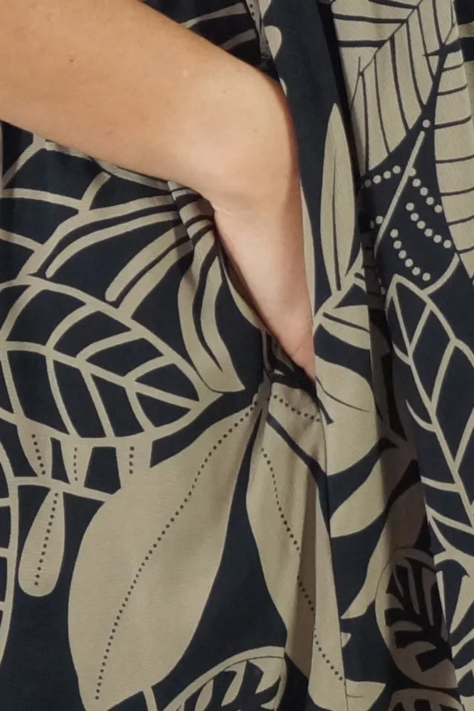 Kiki Dress "Betelnut"