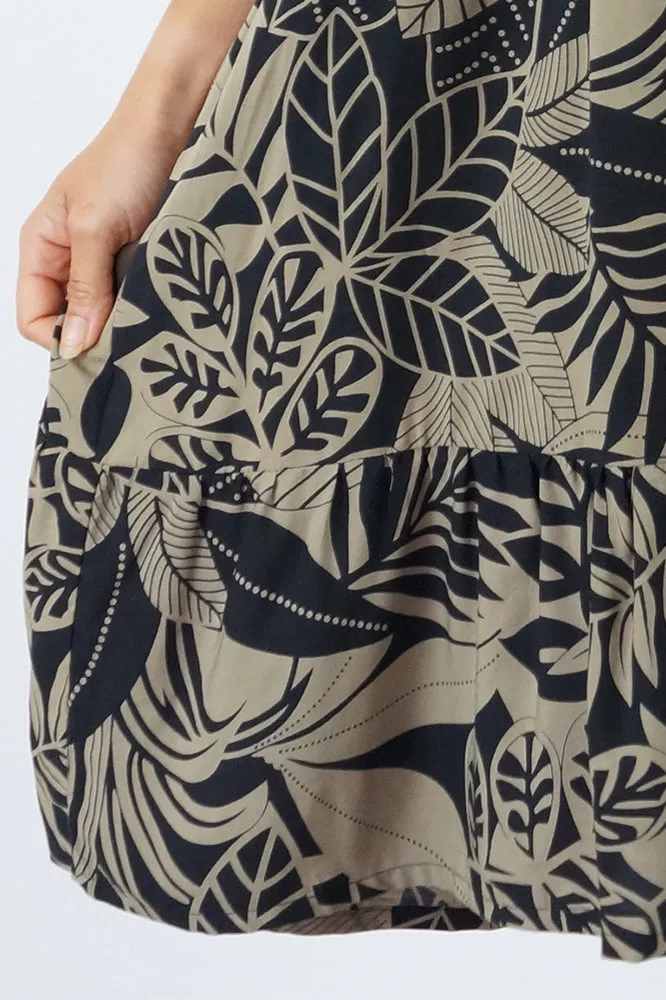 Kiki Dress "Betelnut"