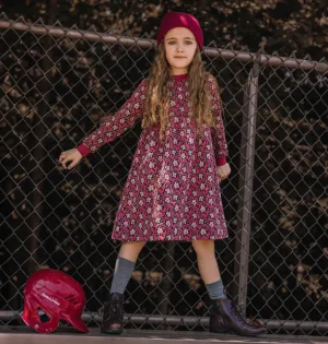 Kix Berry Printed Sweat Dress