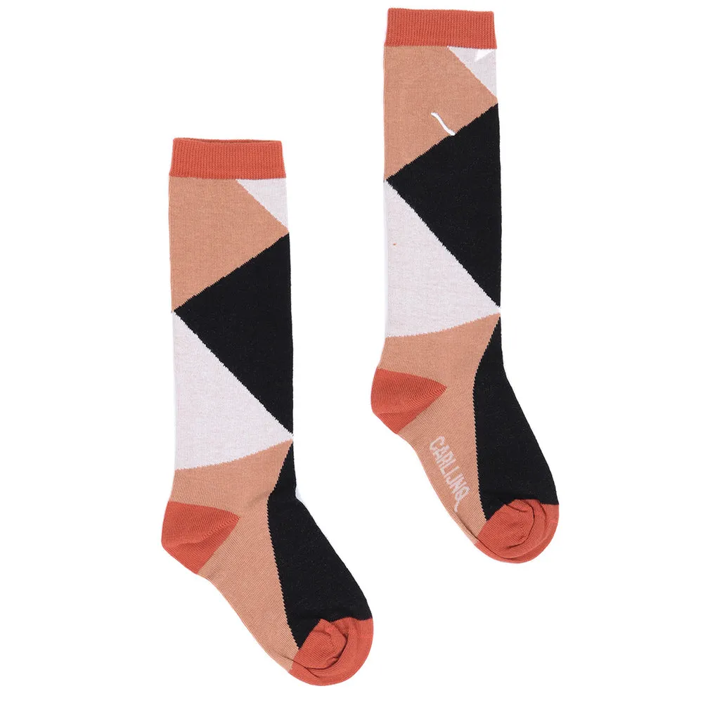 Knee Socks Black/Brown - HURRY! Last pair 1-2 years