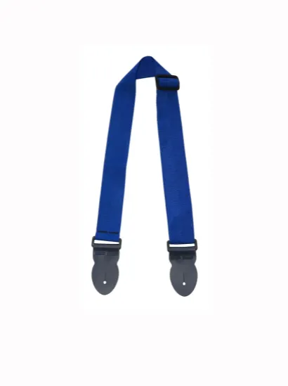 Leathergraft Webbing Guitar Strap, Blue